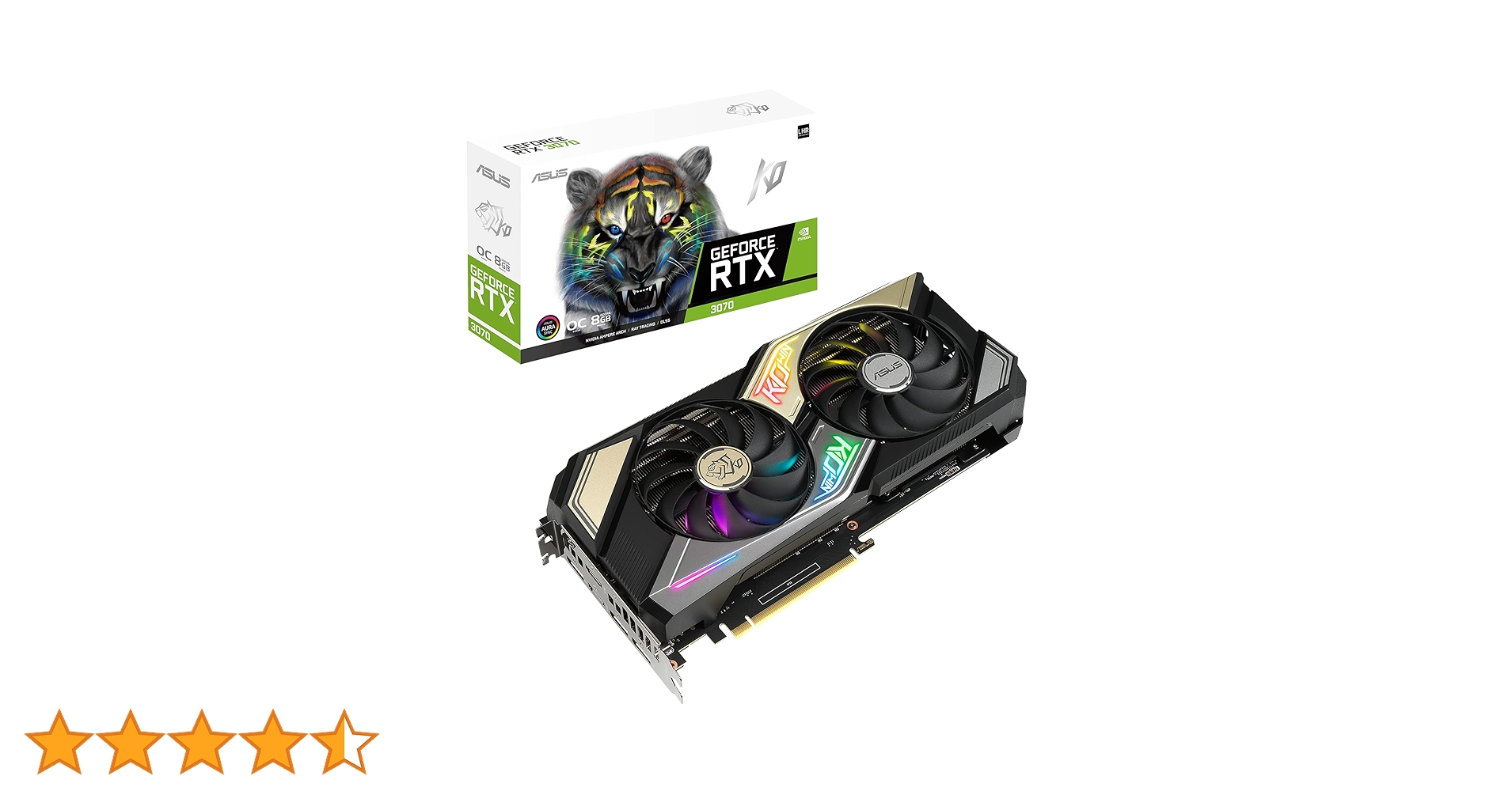 Amazon | ASUS KO NVIDIA GeForce RTX 3070 V2 OCエディション 8GB